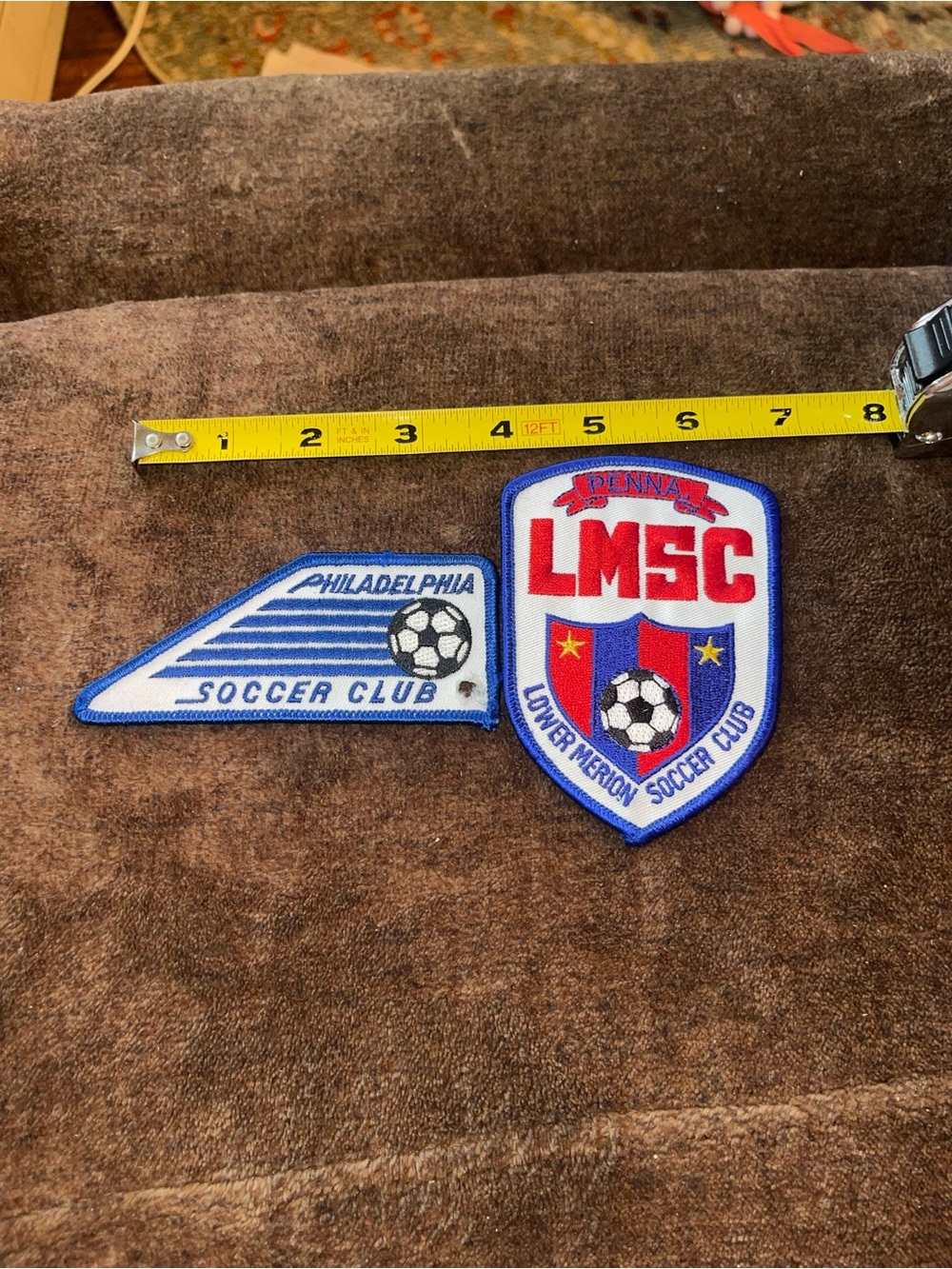 Pennsylvania LMSC & Philadelphia Soccer Club Embroidery Patch Set